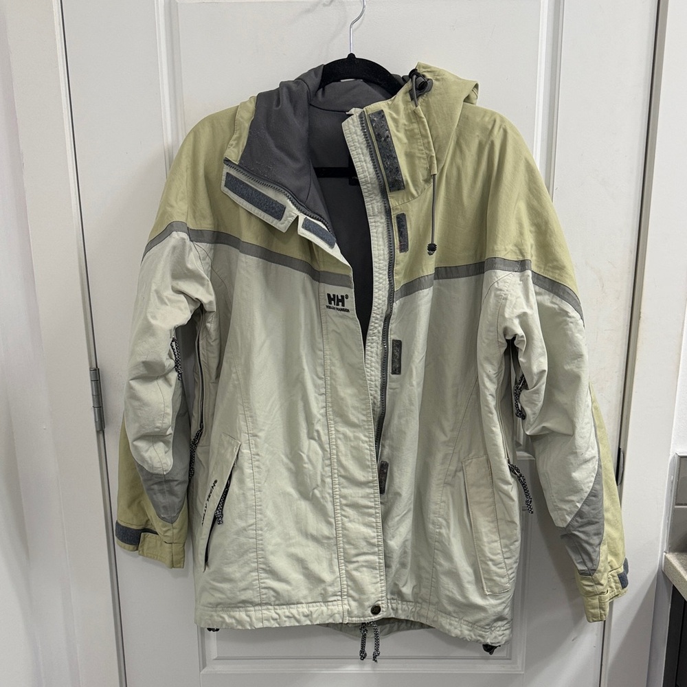 HELLY HANSEN Hooded Thinsulate Intulation Light Jacket Coat Women Size‎ Medium